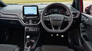 Ford Fiesta Interior Satnav Dashboard Options Auto Express